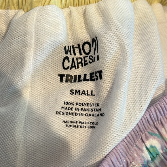 Who Cares? X Trillest What The Pastel Swingman Basketball Shorts - Picture 3 of 3